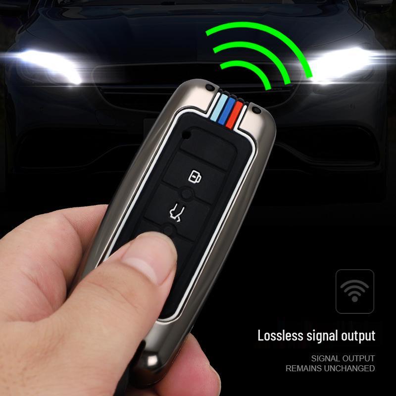 Qoros 5 Autoschlüsselhülle: Passend für 2017 Qoros 3 Urban SUV Smart-Fernbedienung, Schutzschnalle