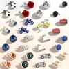 29 Designs Bus Bike Motor Cufflinks Men Rose Wedding Piano Cuff Links 2 Pairs