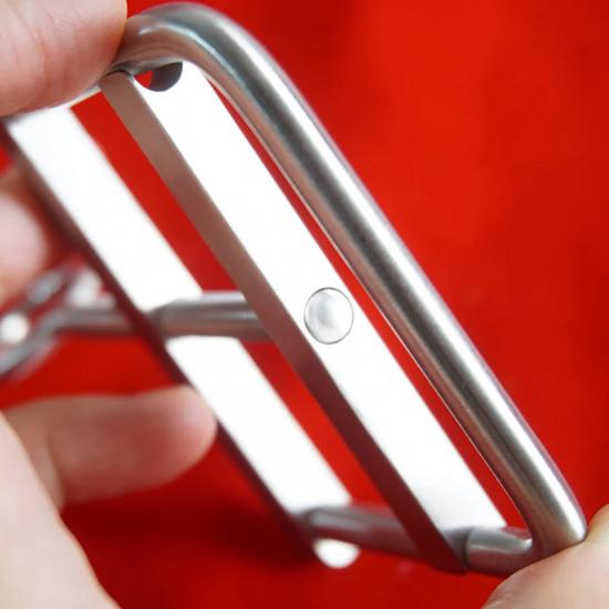 Ball Press Crusher CBT With Threaded Rod,Place Around Testicles Scrotum Crushing Vice Clamp,Sex Toys for Men,BDSM Chastity