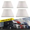 4pcs Cabin Filter Air Fit For Freightliner Cascadia Columbia Coronado Century