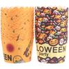 100 Pcs Halloween Cake Cups Eco friendly Cupcake Boxes Baking Supplies Tool Lining Pe Coating Festive Baby Muffins Cakes