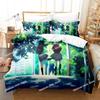 3d Print Anime Kawaii Girl Lycoris Recoil Bedding Set Single Twin Full Queen King Size Bed Set Adult Kid Bedroom Duvetcover Sets