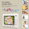 Children Instants Print Camera Kids Video Photography Digital Photo Camera Toy Thermals Printer for Boy Girls Birthday