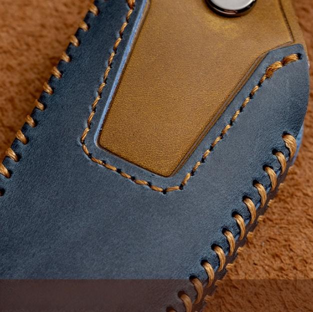 Fashion Leather Car Key Case Cover for Hyundai ix25 ix35 ix45 Tucson Sonata Rena Creta Verna Solaris Mistra Elantra Accent