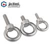 304 Stainless Steel Round Lifting Eye Bolt with Loop (M4M5-M20)