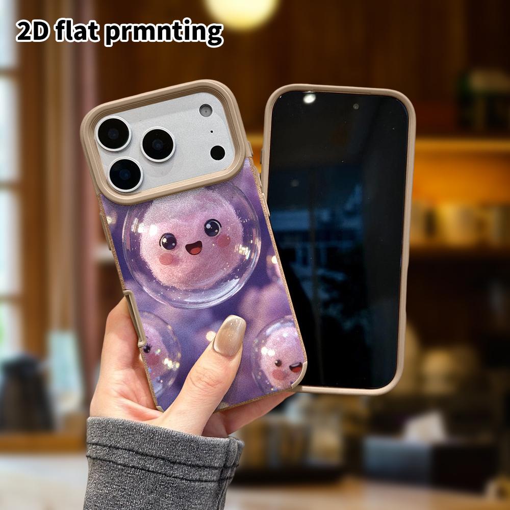 Phone Case: Lambskin 2D Flat Samsung Galaxy A34 A35 M05 M06 S20 S22 S21 FE Plus 5G Protective Case, Marshmallow Elf, Christmas and Halloween Gift
