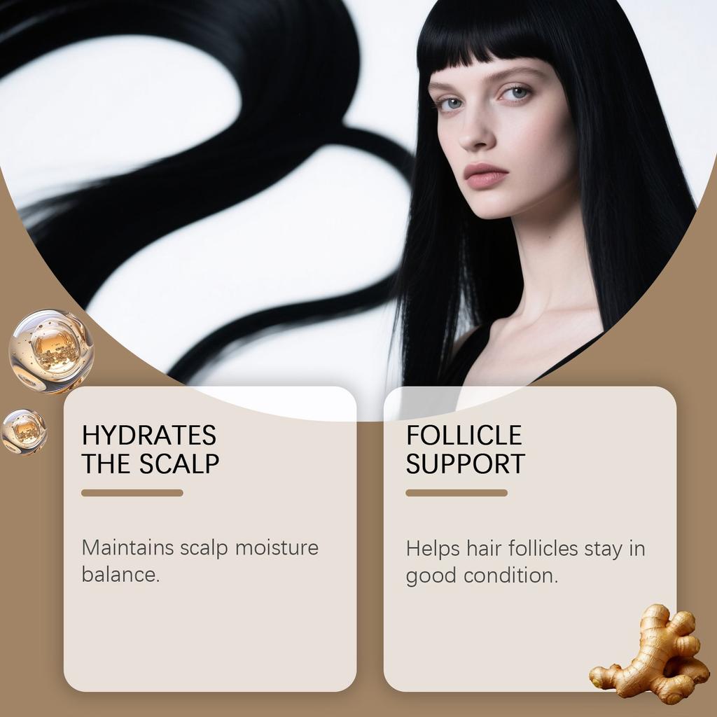 Scalp Care Spray, Scalp Moisturizing Spray, Water-oil Balance Promoting Hair Growth Moisturizing Spray,30ml
