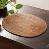 Ata Placemat, Ata Tray Placemat, Oval, Round, Asian Style, Natural Materials, Round Tray, Rug, Display Mat, Stylish