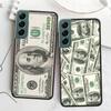 Banknote Dollar Cash Money Phone Case For Samsung A15 A25 A35 A55 Galaxy A70S A50S A30S A30 A40 A71 A51 A41 A31 A21 A11 A01 A20S