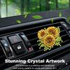 Diamond Art Auto Luchtverfrisser Ventilatorklemmen Bling Luchtventilatie Decoraties Auto Diffuser Vent Clip voor Auto Interieur Decor