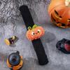2026 Halloween Pumpkin & Ghost Slap Bracelet - Festive Decoration & Small Gift
