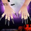 Cosplay Kostuum 10 Stuks Kunstnagels Realistisch Grappig Verschrikkelijk Horror Geurloos Halloween Decoratief Draagbaar Kinder Heks Decoraties Attributen voor Festival Huis