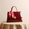 Wedding Bag, Bride's Bag, Fashionable Women's Bag, Handbag, Red Bag, Elegant Small Square Bag