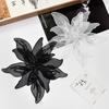 New Lace Organza Flower Patch Multi-layer DIY Embroidery Studded Patch Hand-made Dress Cloth Pin Corsage Accessory