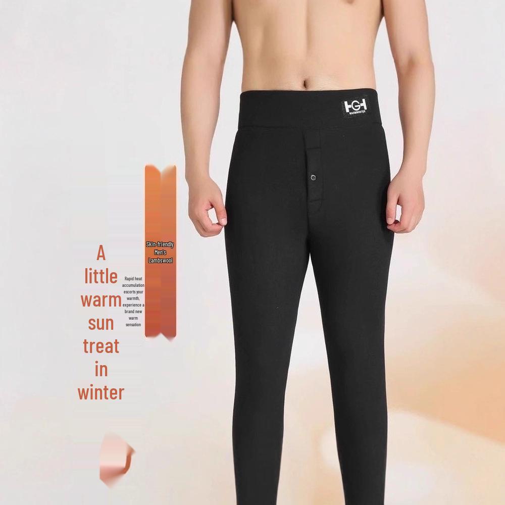 [500g] Thickened Plus Velvet Women's Leggings (Autumn/Winter), Warm Cotton, Cold-Resistant, Slim Fit for Middle-Aged & Elderly.