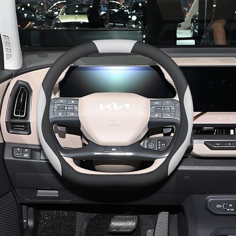 

Kia EV5 2025 Нескользящий, Без Запаха Кожаный Чехол на Руль: Простая установка Default