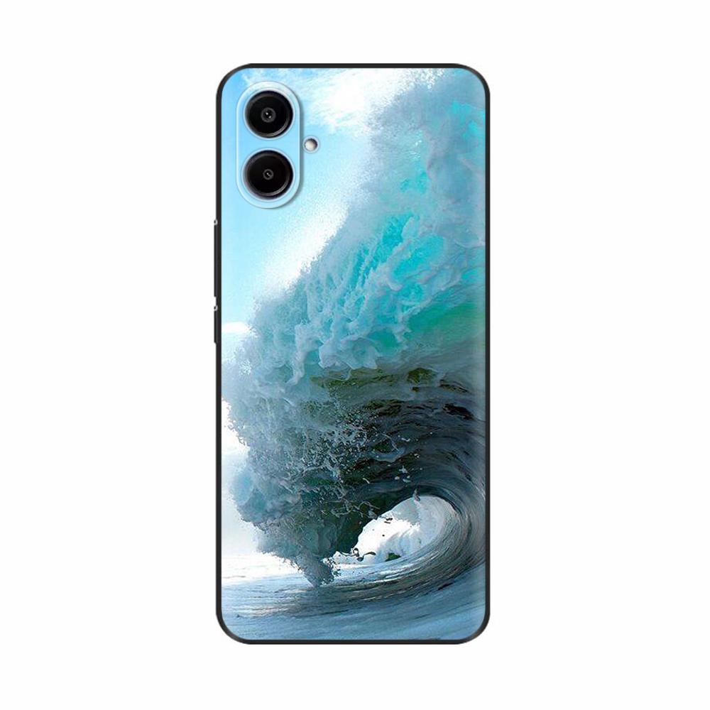 For Samsung A07 4G Case Beautiful Flower Protective Anti-fall Silicone Phone Back Cover For Samsung Galaxy A07 Cases A 07 Fundas