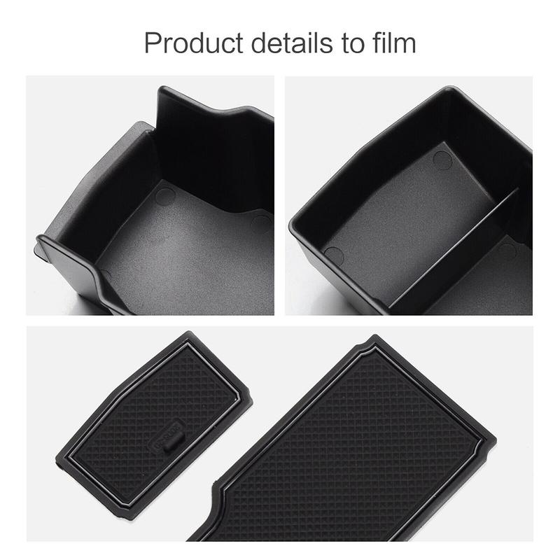 Car Organizer Box for Peugeot 208 2008 II MK2    Central Armrest Storage Container Holder Tray Interior Accessories