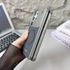 For Magsafe Magnetic Luxury Solid Color Wood Grain Not Bordered Aromatherapy Phone Case For Samsung S25 Ultra S23 S24 Ultra