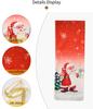 Christmas Wine Bottle Cover Set Santa Snowman Woven Wine Bottle Bags for Christmas Party Dinner Table Decorations New Year Gifts