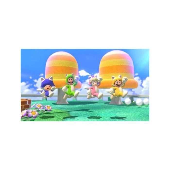 Jeu Vidéo - Nintendo - Super Mario 3D World + Bowser's Fury - Action - 2 Joueurs - Switch