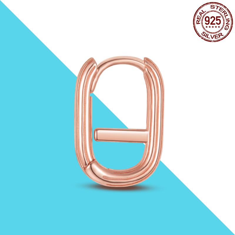 925 Silver Me Series Eye Medallion Pendant Charms for Bracelet Necklace DIY Link Earring Styling Two-ring Connector Jewelry