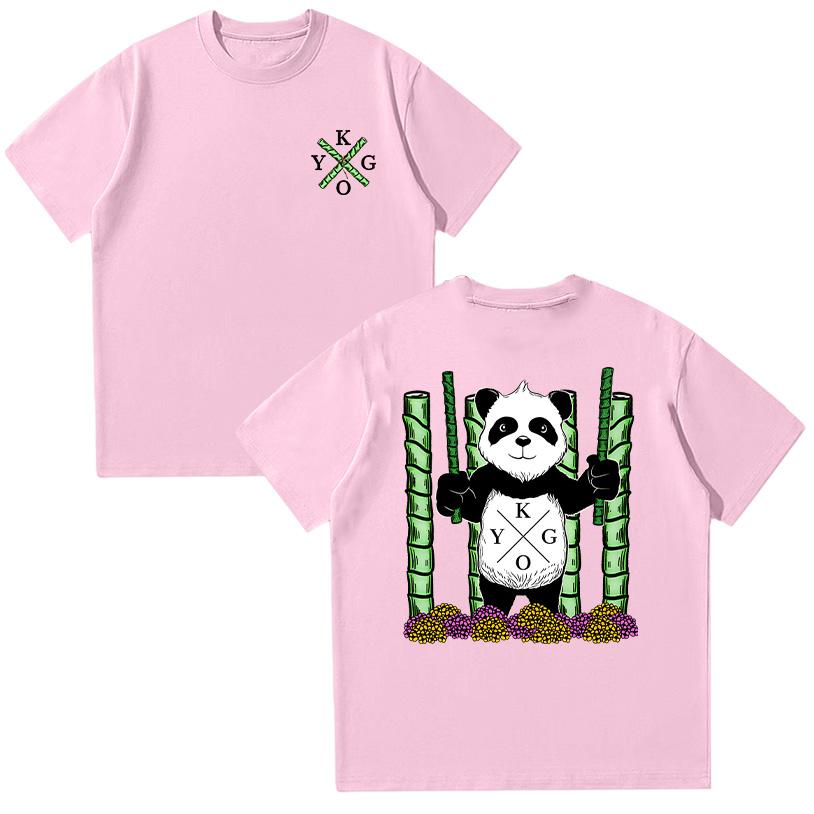 Kygo Panda Tričko Norský DJ Kygo Anime Grafická Trička Bavlna Vysoká Kvalita Pánské Tričko Y2k Streetwear Ženy Muž Neformální Oblečení