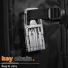 13-in-1 Multifunction Stainless Steel Pocket Tool Folding Outdoor Tools Corkscrew Screwdriver Wrench Knife Keychain Repairs Tool