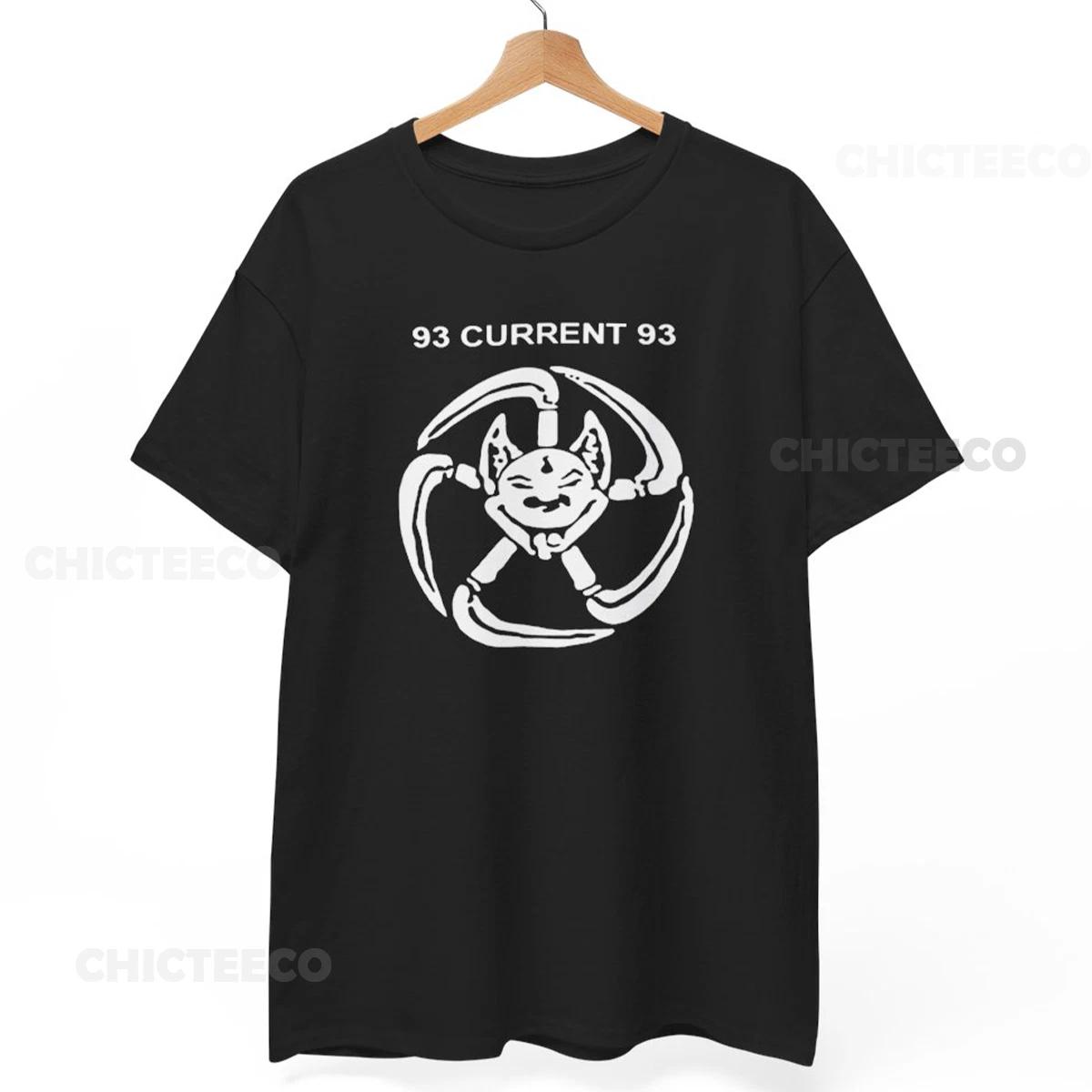 CURRENT 93 Shirt - Looney Logo T-Shirt , Music Band Punk Rock Gothic Unisex tee 3XL