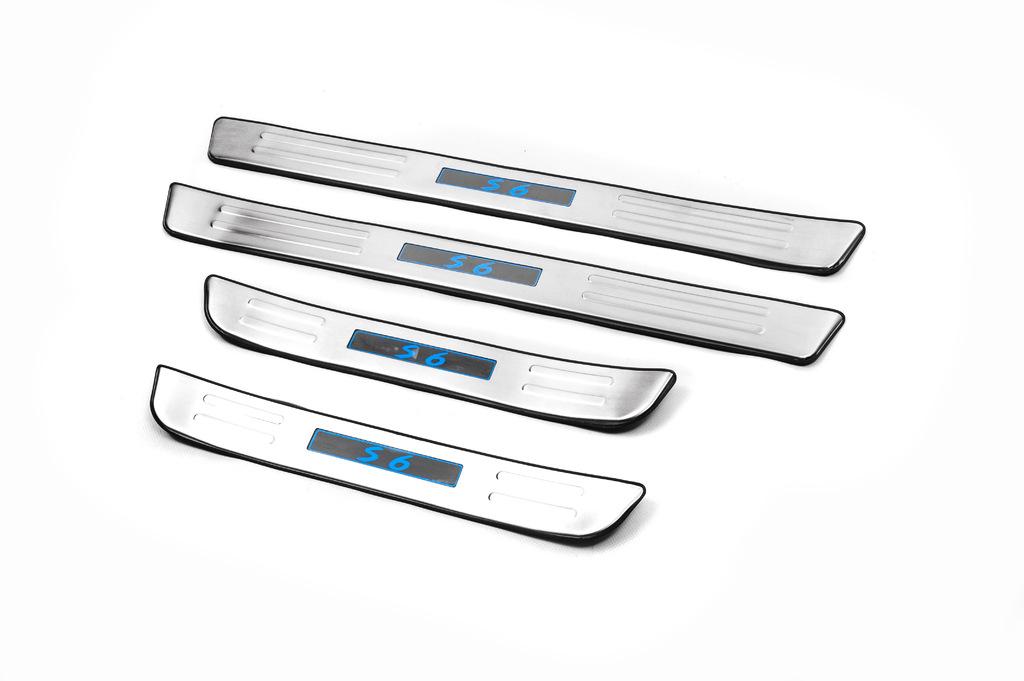 

Door sills Libao LED (4 pcs, stainless steel) for BYD S6