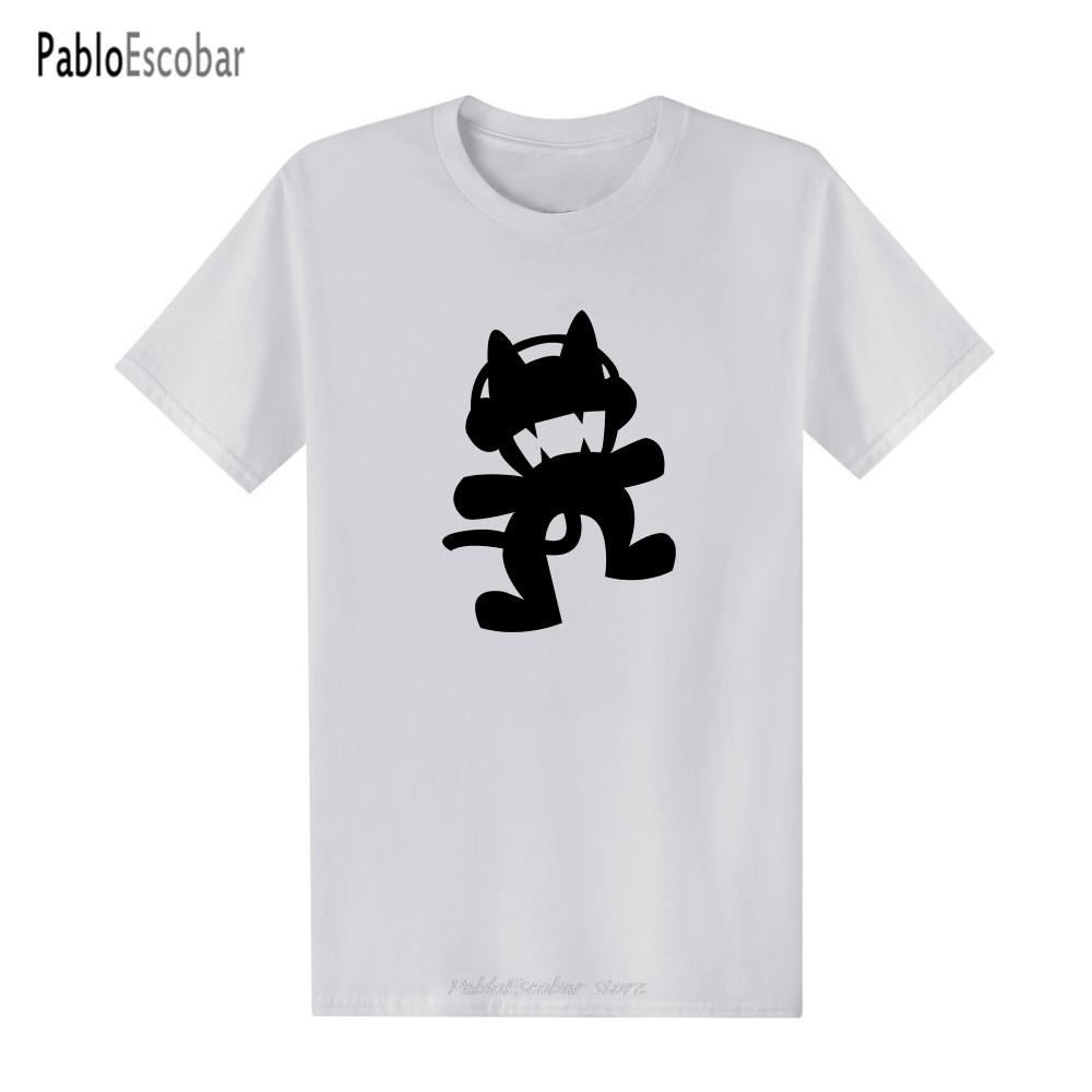 New Summer Famous Movie Cool Tattoo Monstercat Tshirt Cotton Casual Unisex T Shirts Unisex O Neck Tops Tees Camisas