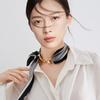Unique High-quality Ladies Buckle Silk Scarf Buckle Luxury Scarf Brooch Buckle All-match Jewelry Gift
