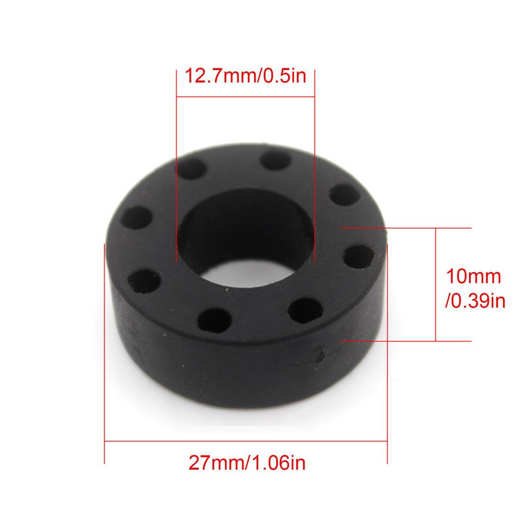 8 Pcs Foosball Accessories Table Football Bumper Accessory Component Machine Rubber Bumpers for Replacement Repairing Part