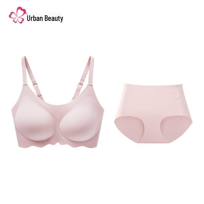 Женский бесшовный беспроводной комплект: бюстгальтер и трусики Dushi Liren One Size