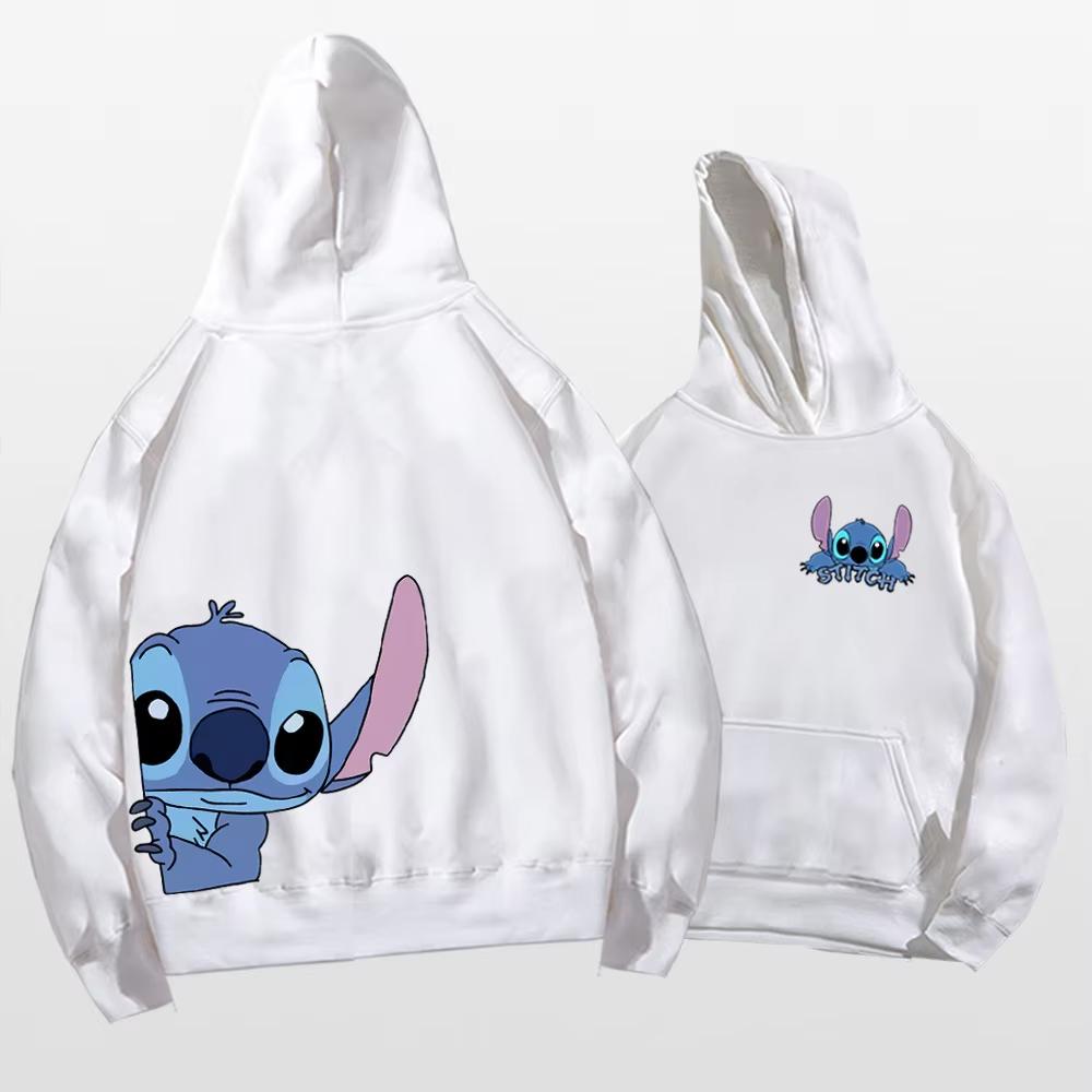 Disney Parent-child Clothing Anime Multi-color Optional Hoodie Unisex Couple Top Jacket Winter Clothing Women's Gothic Hoodie