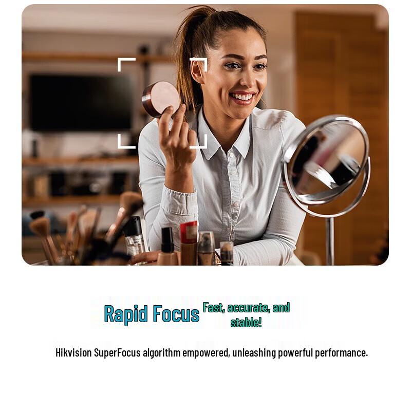 Hikvision 4K Live Streaming Camera with 8x Zoom and Remote (U168RZ)