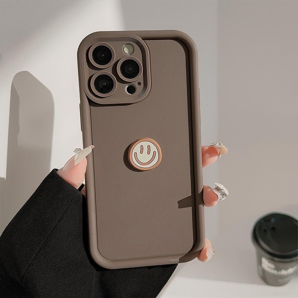 

Трехмерный Маленький Смайлик 17 Чехол для Мобильного Телефона Iphone1511 Подходит для 14promax Нишевый 12 Всесторонний 16 Huawei 17promax