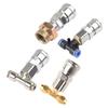1PC Three-way Straight Through Joint Pneumatic Tank Connector Pneumatic Fitting For Trucks And Trailers Pneumatic Fitting Tools