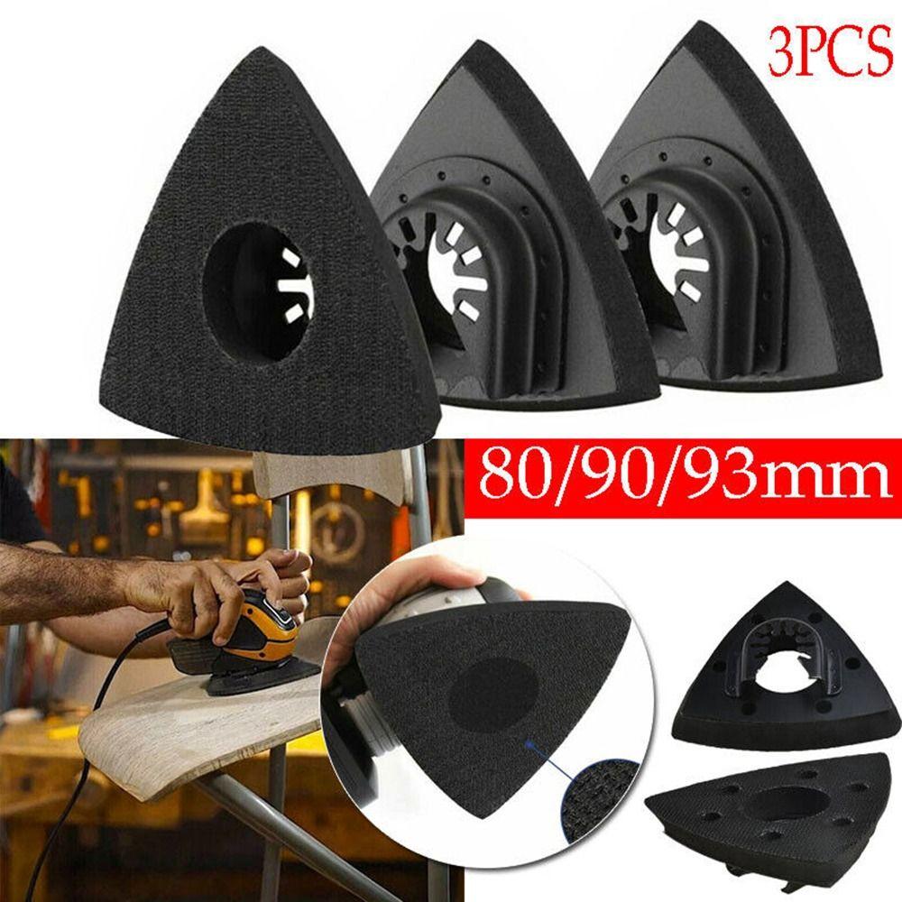 

Стальная универсальная накладка для лезвия триммера Осциллирующая шлифовальная пила Треугольная шлифовальная накладка Мультиинструмент