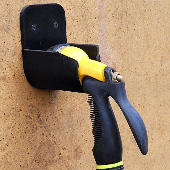 Garden Hose Nozzle Mount Bracket Strong Load-bearing Simple Installation Universal