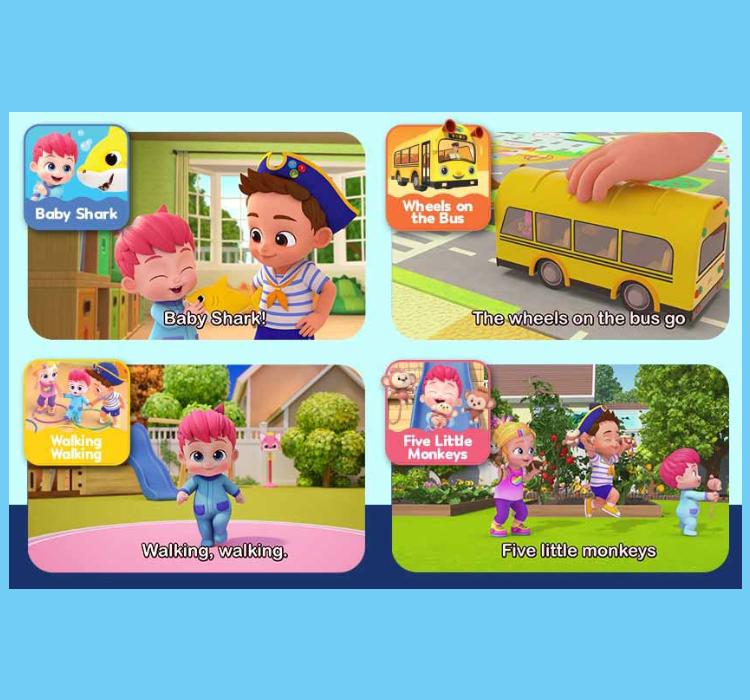 KC Certified - Pinkfong Bebefinn Mother Goose Pad (English Chants)