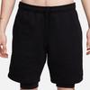 Nike X 1017 Alyx 9Sm Collaboration Yoga Series Ss24 Breathable Lace-Up Mid-Rise Solid Color Sports Shorts Unisex Shorts Black DR5354-013