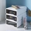 2pcs White Storage Drawers Large Document Sundries Holder Practical Desk Stationery Drawer  Office