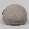 Autumn and Winter Women's Short-brimmed Peaked Cap, Warm Wool, Elegant and Versatile Hat