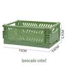 Mini Hollow Plastic Folding Storage Basket for Small Items - Gift Model 5002