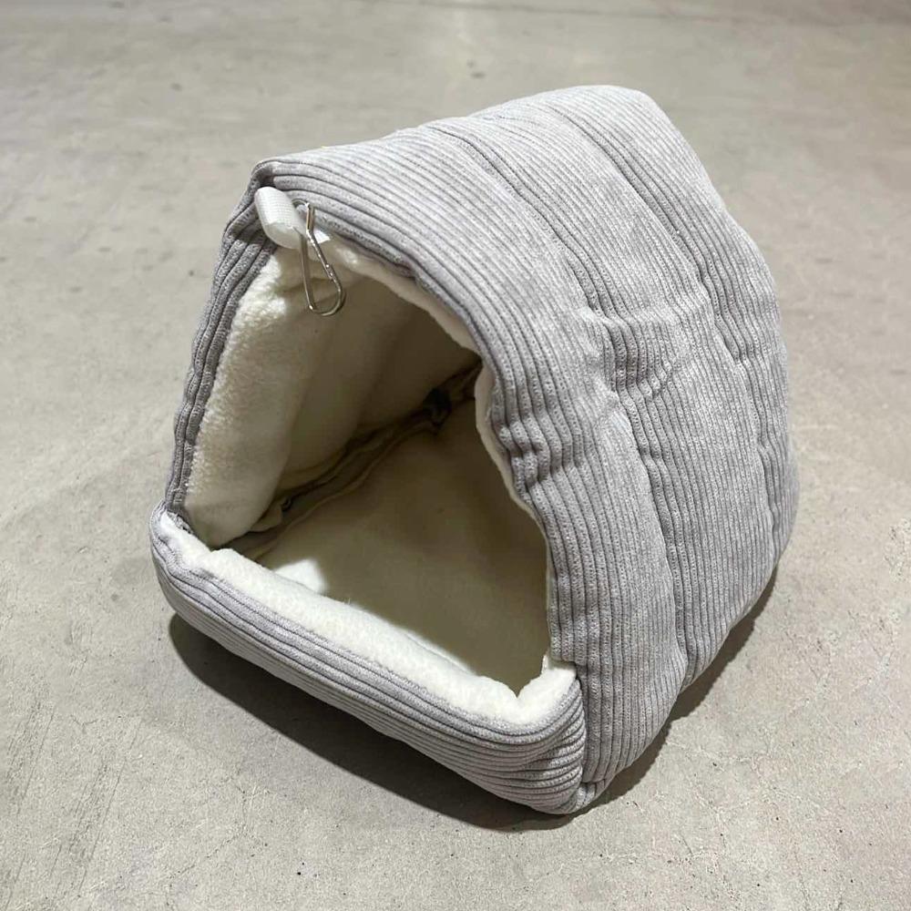Hanging Bird Hammock Cotton Bird House Cage Hut Tent Bed Parrot Nest Winter