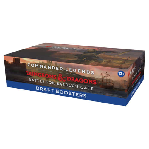 Magic: The Gathering Commander Legends: Battle for Baldur's Gate Draft Booster English Version (Box) D10030000 MTG Trading Card Wizards of the Coast D