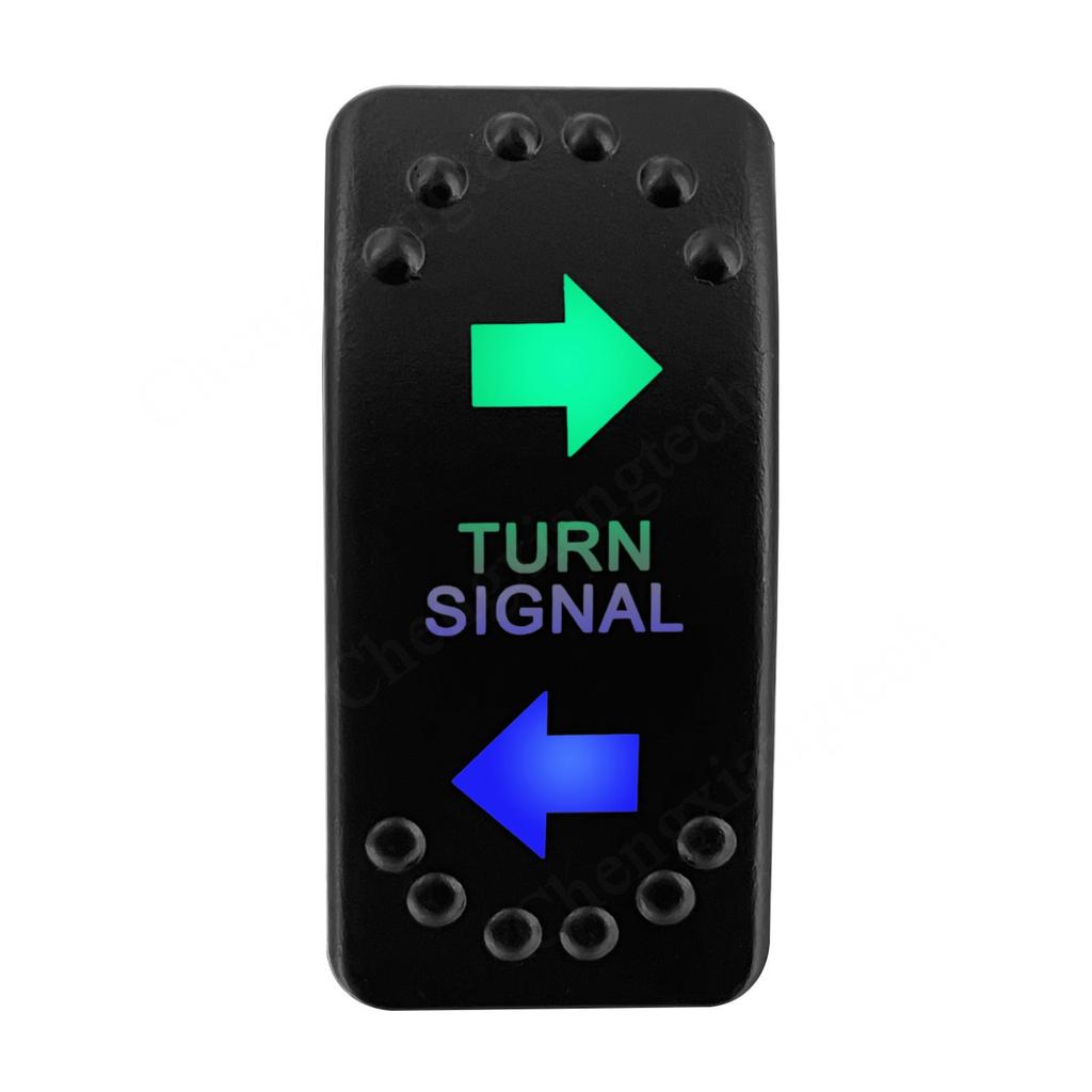 12V Adjustable Car Motocycle Led Light Blinker Flasher Relay 3 Way ON OFF ON Rocker Switch TURN SIGNAL for CAN AM ATV UTV SXS Battery Switches5