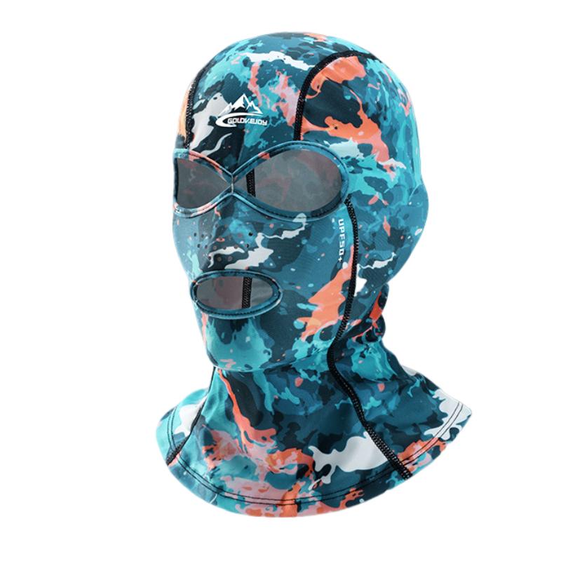 

Солнцезащитная маска для плавания, дышащая, закрывающая все лицо, летняя, охлаждающая, для защиты от УФ-лучей на открытом воздухе Style D