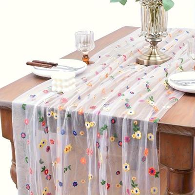 Eetkamer en woonkamer textiel – Tafellakens